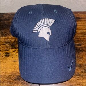 Nike Heritage-86-Dri-Fit-Hat Adjustable Swoosh Front Cap OSFM Spartans Blue